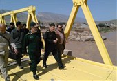 فرمانده هوا‌فضای سپاه‌: پل اصلی «‌گاومیشان» در مکانی جدید با طول دهانه ‌60 متر احداث می‌شود