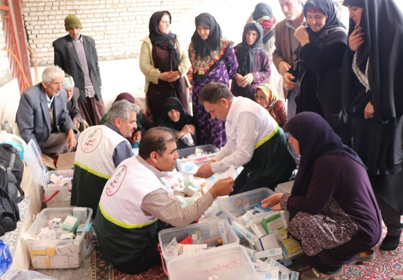 تیم درمانی طرح شهید رهنمون به منطقه میدان تیر خرم‌آباد اعزام شد