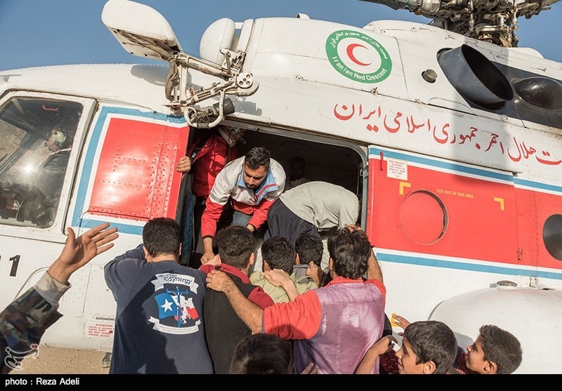 438 سورتی پرواز امدادی در مناطق سیل‌زده گلستان انجام شد