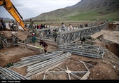 ساخت پل گروس توسط قرارگاه نجف اشرف - کرمانشاه