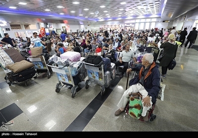 کیش ایئرپورٹ پر نوروز کے مسافروں کا رش
