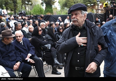 مراسم تشییع زنده‌یاد جمشید مشایخی