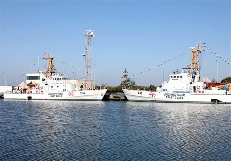 مانور مشترک دریایی گرجستان و ناتو در دریای سیاه