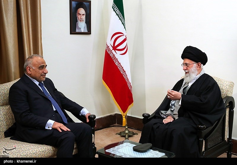 امام خامنه‌ای در دیدار عادل عبدالمهدی: کاری کنید آمریکایی‌ها هرچه زودتر از عراق خارج شوند