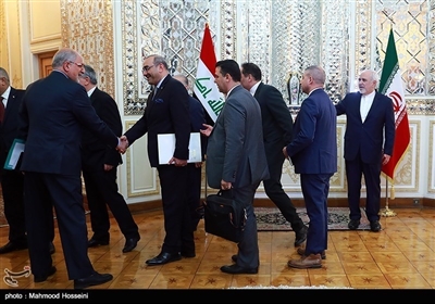 عراقی وزیرخارجہ کی ظریف سے ملاقات