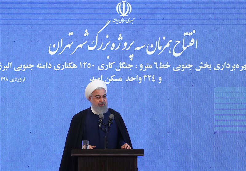 روحانی: تهران را باید در برابر سیل و طوفان احتمالی مصون بداریم