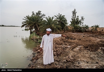 ایران کے صوبے خوزستان میں سیلاب نے تباہی مچادی