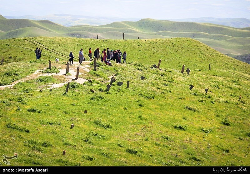 Khaled Nabi Cemetery in Iran's Golestan
