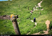 Khaled Nabi Cemetery in Iran's Golestan