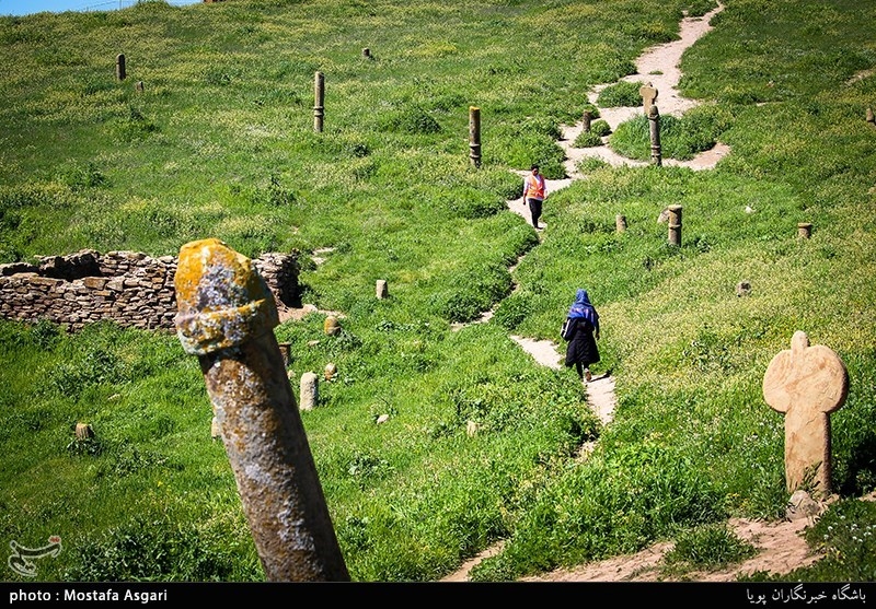 Khaled Nabi Cemetery in Iran&apos;s Golestan