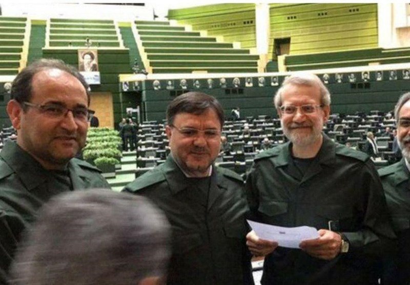 Iranian Lawmakers Wear IRGC Uniforms in Mockery of US Move