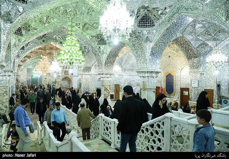 تهران| حال و هوای حرم حضرت عبدالعظیم حسنی (ع) در نیمه شعبان+ فیلم