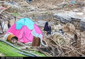 خسارات سیل در روستای حیات الغیب - معمولان