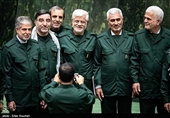حضور نمایندگان مجلس با لباس سپاه در صحن علنی