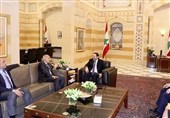 دیدار دبیرکل‌ اتحادیه عرب با نخست وزیر لبنان