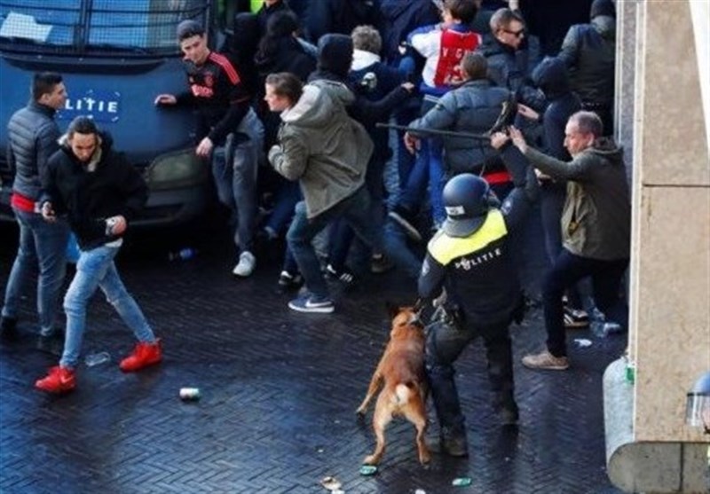 فوتبال جهان|دستگیری 120 هوادار یوونتوس به جرم آشوب در آمستردام