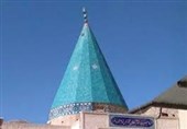 کاشان| بازسازی گنبد حرم امامزاده سلطان محمود ابن امام محمد باقر(ع)