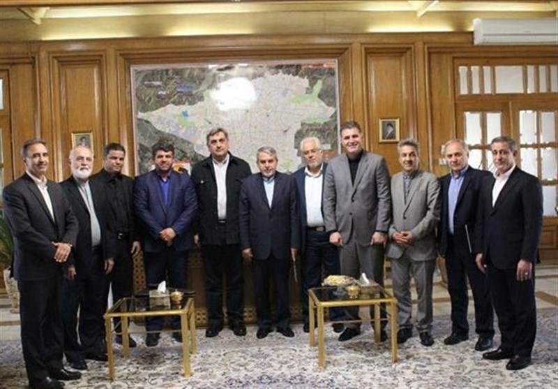 دیدار هیئت اجرایی کمیته ملی المپیک با شهردار تهران