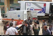 تداوم خدمات‌رسانی بیمارستان صحرایی ارتش به سیل‌زدگان آق‌قلا؛ نیروهای مسلح در کنار مردم حضور دارند