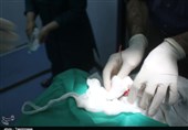 بیمارستان صحرایی نیروی دریایی سپاه آماده خدمت‌رسانی به سیل‌زدگان خوزستان + فیلم