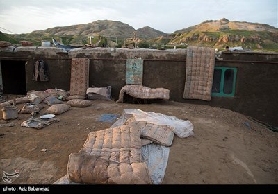 خسارات روستای سیل زده چم مهر - پلدختر