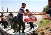 سپاه استان بوشهر روزانه 2000 پرس غذای گرم به سیل‌زدگان روستایی خوزستان تحویل می‌دهد