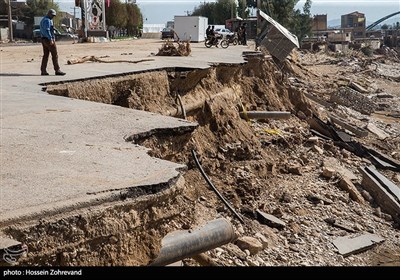 خسارت سیل در شهرستان پلدختر