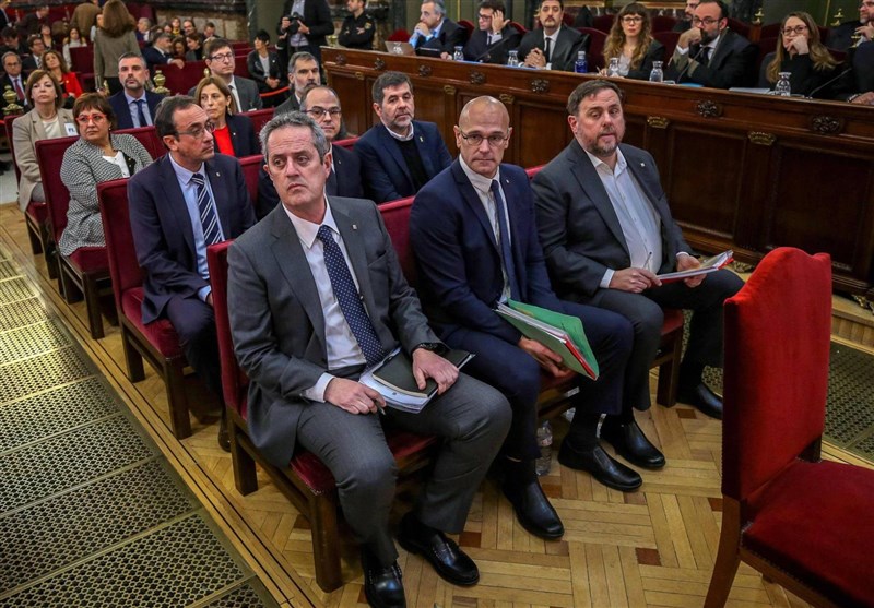 رهبران جدایی طلب کاتالونیا به حبس محکوم شدند