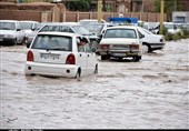 خسارت سیل و آبگرفتگی در مناطق حاشیه بجنورد؛ گروههای جهادی سپاه به میدان آمدند