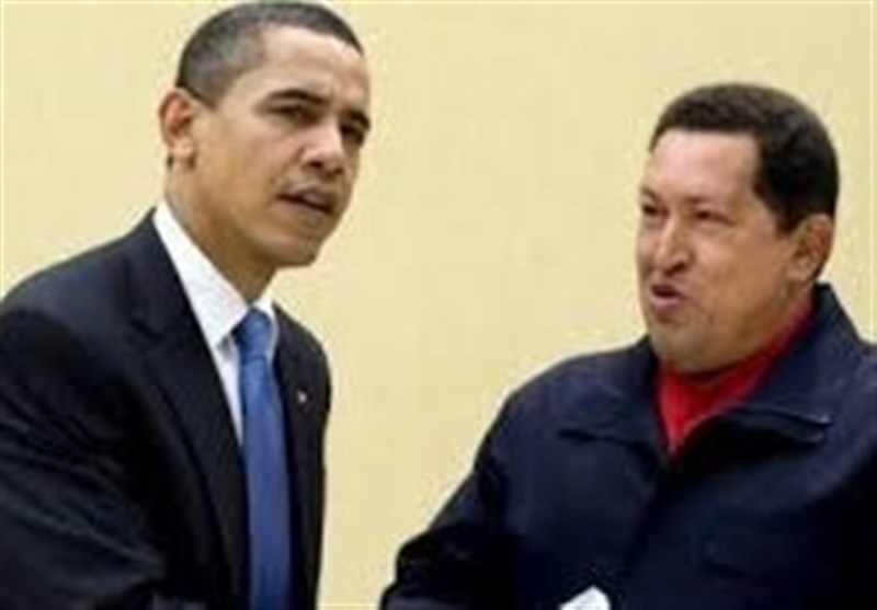 هدیه چاوز به اوباما در نمایشگاه کتاب تهران