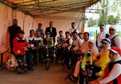بازدید شعبانی‌بهار از اردوی تیم ملی جانبازان و معلولین