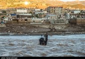 روستای سیل زده معمولان پلدختر در لرستان