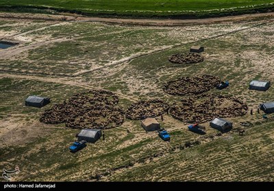 تصاویر هوایی از روستای سیل زده معمولان پلدختر دراستان لرستان