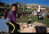 کودکان روستای سیل زده معمولان پلدختر در لرستان