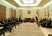 ظریف با نخست‌وزیر سوریه دیدار کرد