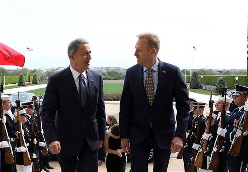 دیدار وزرای دفاع ترکیه و آمریکا در پنتاگون