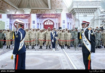 تجدید پیمان فرماندهان ارتش با آرمان‌های امام خمینی (ره)