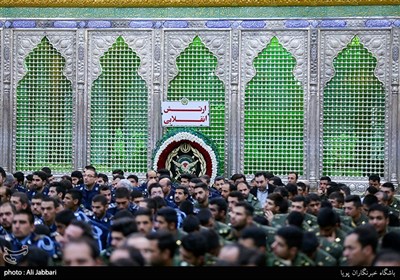 تجدید پیمان فرماندهان ارتش با آرمان‌های امام خمینی (ره)