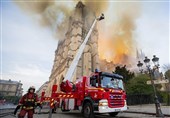 حقیقتی ناگفته از ارتباط آتش‌سوزی &quot;کلیسای نوتردام&quot; پاریس با آتش‌سوزی &quot;پلاسکو&quot; تهران + تصاویر