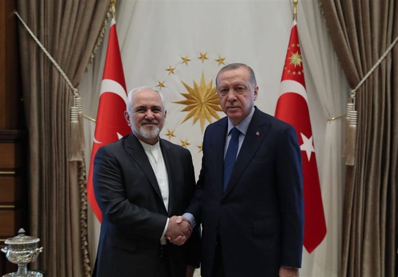 ظریف با اردوغان دیدار و گفتگو کرد