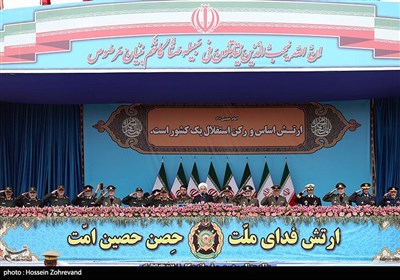 مراسم رژه روز ارتش در تهران