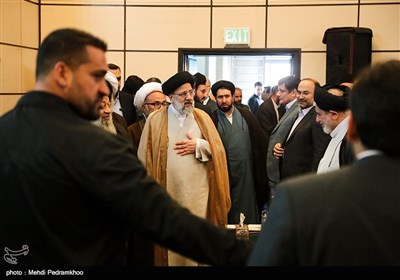 حجت‌الاسلام والمسلمین سیدابراهیم رئیسی رئیس قوه قضائیه ‌