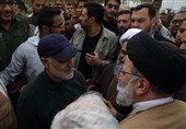دیدار کوتاه رئیس قوه قضائیه با سردار سلیمانی در روستاهای شادگان