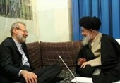 رئیس مجلس شورای اسلامی با آیتالله علوی گرگانی دیدار کرد