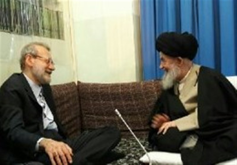 رئیس مجلس شورای اسلامی با آیت‌الله علوی گرگانی دیدار کرد