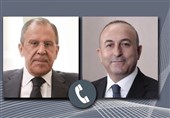 گفتوگوی تلفنی چاووش اوغلو و لاوروف درباره بحران لیبی و سوریه