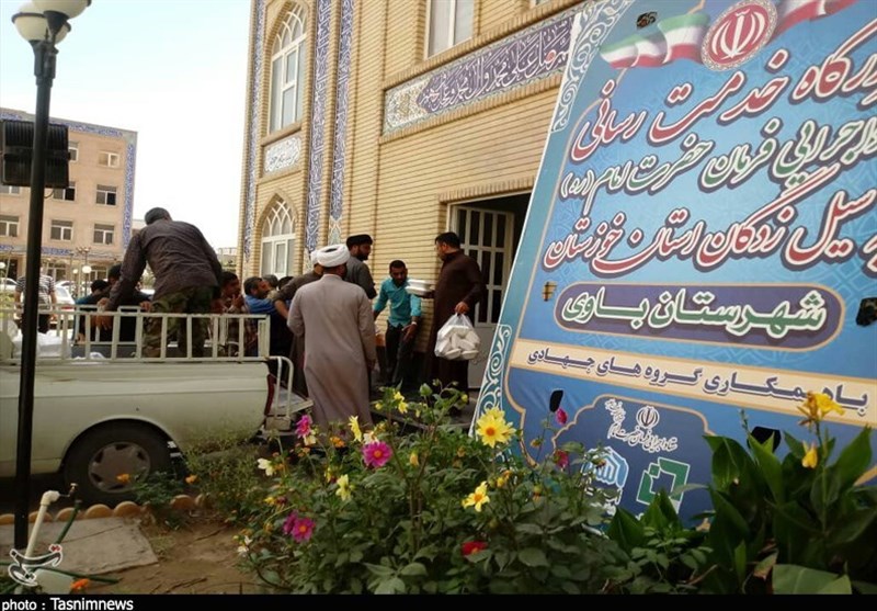 نماهنگی از قرارگاه جهادی خدمات‌رسانی ستاد اجرایی فرمان امام(ره) در خوزستان + فیلم