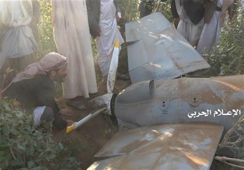 Saudi Spy Drone Shot Down by Yemeni Forces in Saada (+Video)