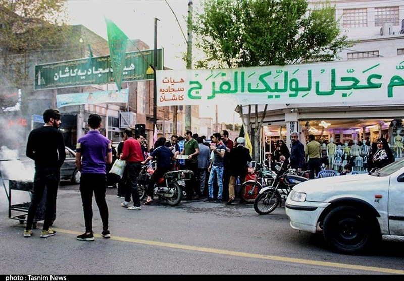 کاشان در نیمه شعبان غرق در شادی بود+تصاویر