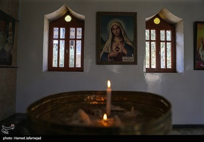 کلیسای مریم مقدس در شهر القصیر سوریه نزدیک مرز لبنان